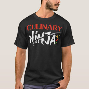 Cooking Cook Ninja Kitchen Chef Culinary Ninja T-Shirt
