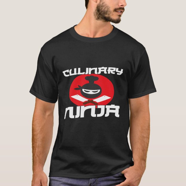 Cooking  Culinary Ninja  For Cooks And Chefs T-Shirt (Front)