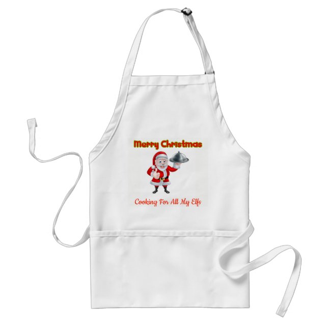 Cooking For All My Elfs Standard Apron (Front)
