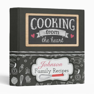 Cooking From The Heart Binder