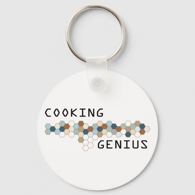 Cooking Genius Keychain (Front)