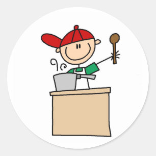 Cooking In The Kitchen Sticker