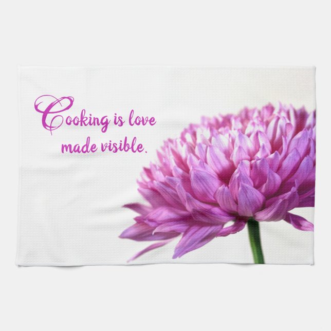 Cooking is Love Kitchen Towels (Horizontal)