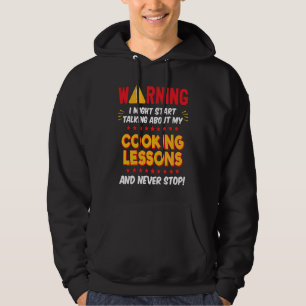 Cooking Lessons Joke Graphic Hoodie