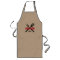 Cooking Like A Boss custom name BBQ apron for men