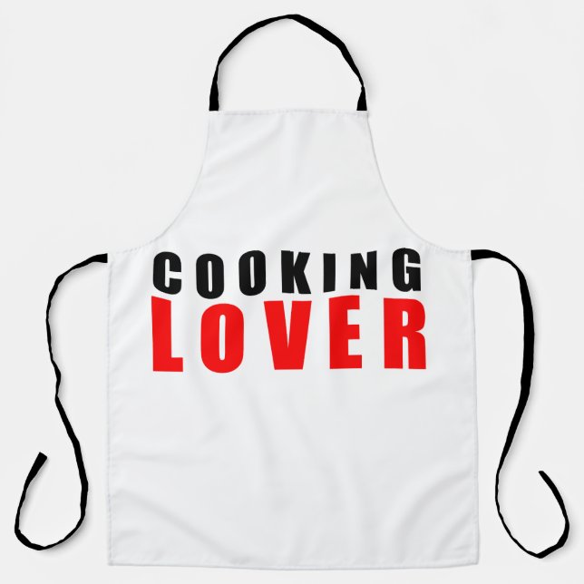 Cooking lover apron (Front)