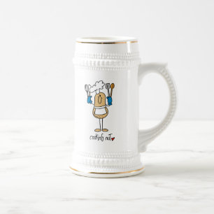 Cooking Nut T-shirts and Gifts Beer Stein