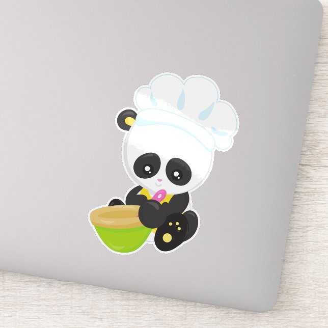 Cooking Panda, Baking Panda, Cute Panda, Bowl (Detail)