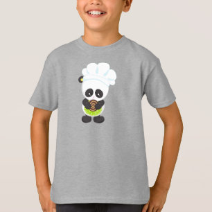 Cooking Panda, Baking Panda, Panda With Cookie T-Shirt