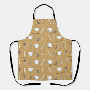 Cooking Pattern   Apron