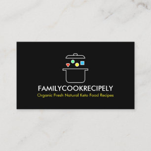 Cooking Personal Chef Restaurant Catering Business Card