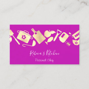 Cooking Personal Chef Restaurant Catering Logo  Business Card