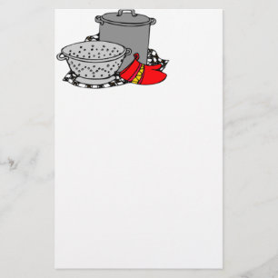 Cooking Pot & Strainer Stationery