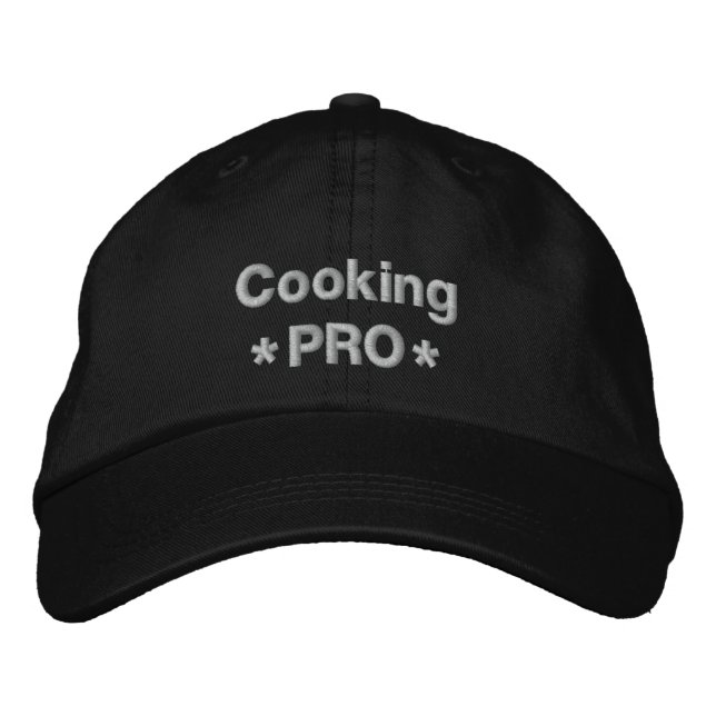 Cooking Pro Embroidered Hat (Front)