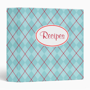 Cooking Recipe Organizer Cookbook Binder Gift