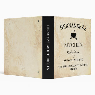 Cooking Recipes I Rustic Binder
