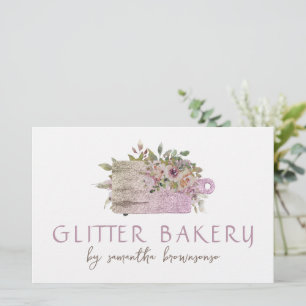 Cooking Sparkle Chopping Board rose gold Baking Stationery