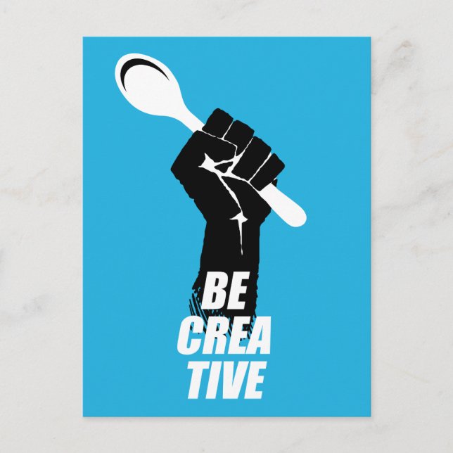Cooking Spoon For Creative Chef Postcard (Front)
