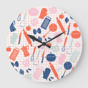 Cooking Tools Wall Clock