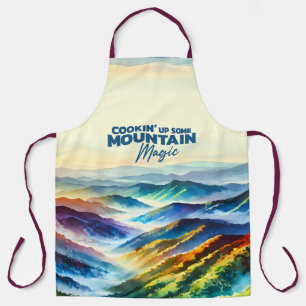Cooking Up Some Mountain Magic Apron
