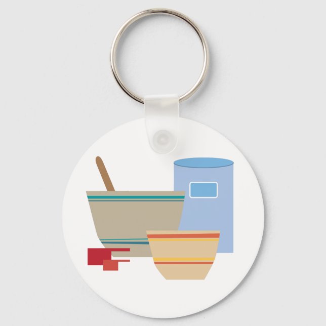 Cooking Utensils Keychain (Front)