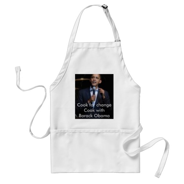 Cooking With Barack Obama Standard Apron (Front)