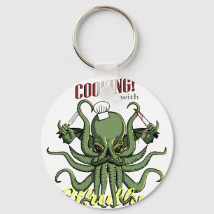 Cooking with Cthulhu Keychain