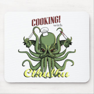 Cooking with Cthulhu Mouse Pad