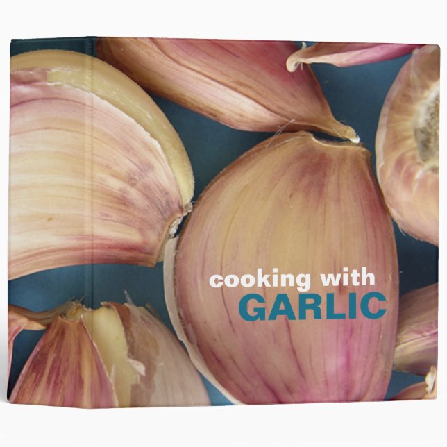 Cooking with Garlic Recipe Binder (Front/Spine)