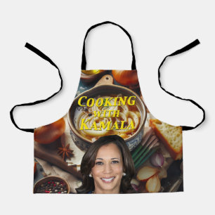 Cooking With Kamala Apron