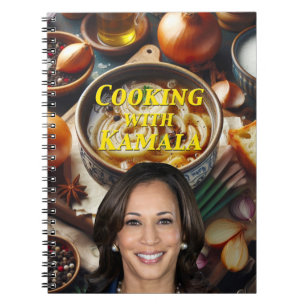 Cooking With Kamala Notebook