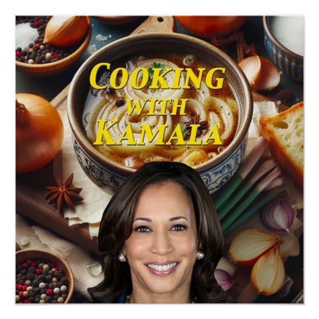Cooking With Kamala Poster (Front)