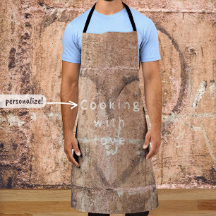 Cooking with love apron