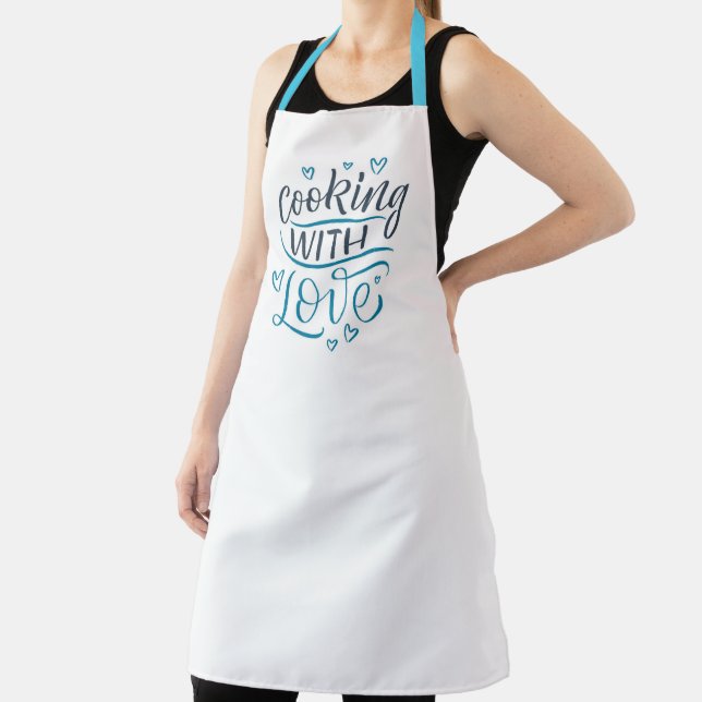 Cooking with Love  Apron (Insitu)