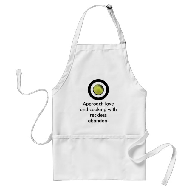 Cooking with love standard apron (Front)