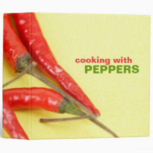 Cooking with Peppers Recipe Binder