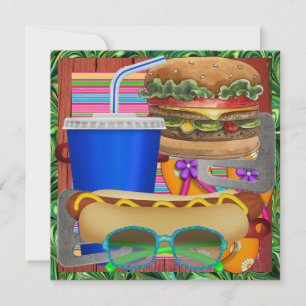 Cookout - BBQ - No Beer Version! SRF Invitation