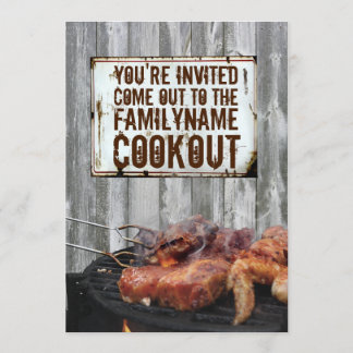 Cookout Invitations