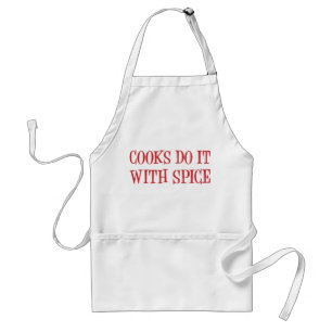 cooks do it with spice standard apron