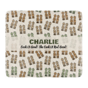 Cooks It Good Personalized Cutting Board