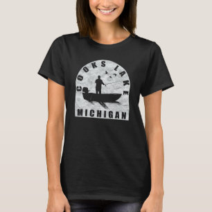 Cooks Lake Fishing Michigan T-Shirt