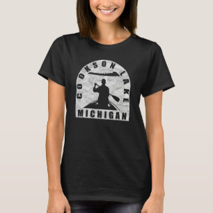 Cookson Lake Canoeing Michigan T-Shirt