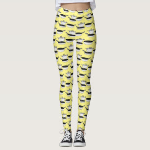 Cookware sets cartoon illustration leggings