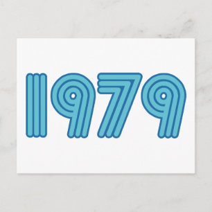 Cool 1979 design postcard