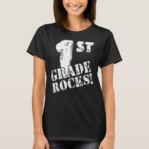 Cool 1st Grade Rocks Teacher Back To School T-Shirt