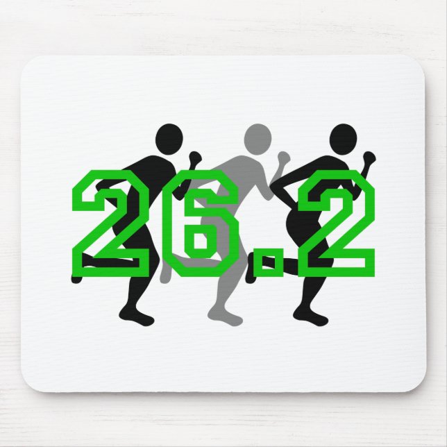 Cool 26.2 marathon mouse pad (Front)