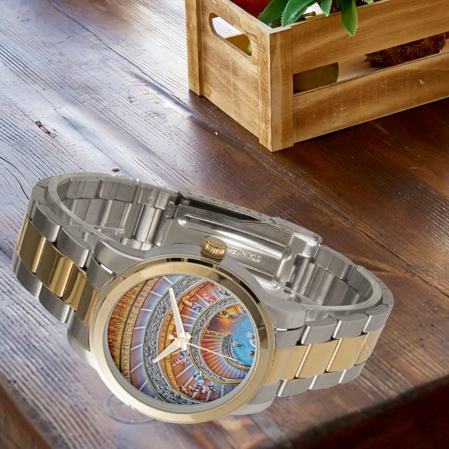 Cool 3-D Effect Of Spiral Staircase At The Vatican Watch (Creator Uploaded)