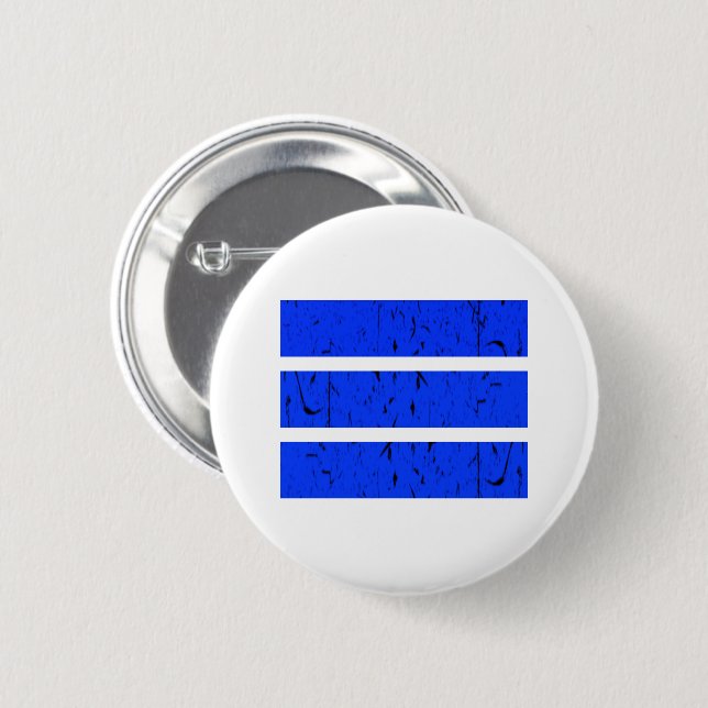 Cool 3 Line Symbol | Uniformity & Harmony Colourfu 2 Inch Round Button (Front & Back)