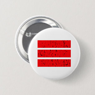 Cool 3 Line Symbol   Uniformity & Harmony Colourfu 2 Inch Round Button