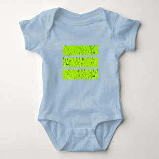 Cool 3 Line Symbol | Uniformity & Harmony Colourfu Baby Bodysuit